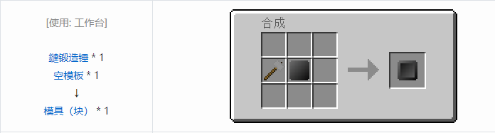 我的世界格雷科技社区版模头合成表大全