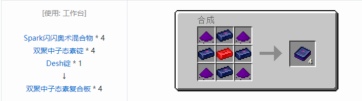 我的世界HBM的核科技模组材料合成表大全