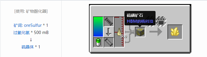 我的世界HBM的核科技模组材料合成表大全