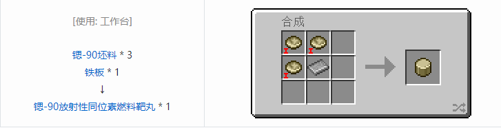 我的世界HBM的核科技模组零件和部件合成表大全