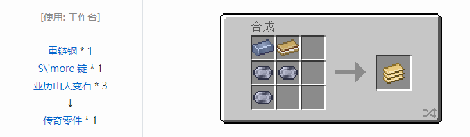 我的世界HBM的核科技模组零件和部件合成表大全