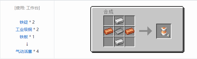 我的世界HBM的核科技模组零件和部件合成表大全