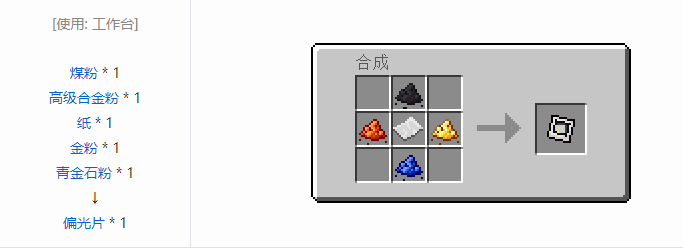我的世界HBM的核科技模组零件和部件合成表大全