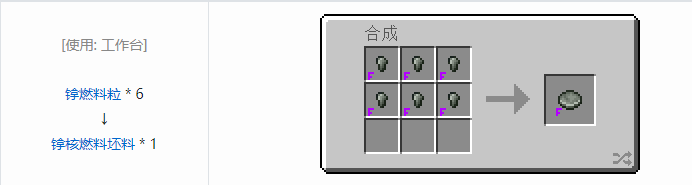 我的世界HBM的核科技模组坯料合成表大全