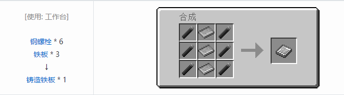 我的世界HBM的核科技模组材料合成表大全