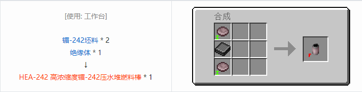 我的世界HBM的核科技模组专属合成表大全