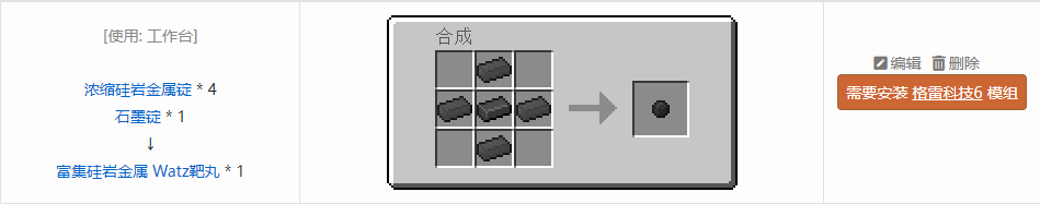 我的世界HBM的核科技模组专属合成表大全