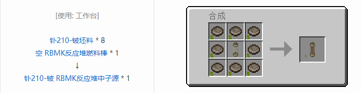 我的世界HBM的核科技模组专属合成表大全