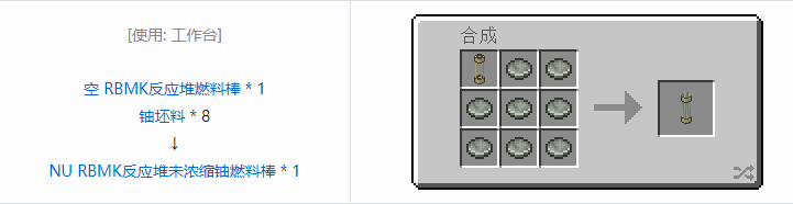 我的世界HBM的核科技模组专属合成表大全