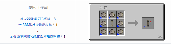我的世界HBM的核科技模组专属合成表大全