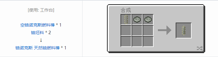 我的世界HBM的核科技模组专属合成表大全