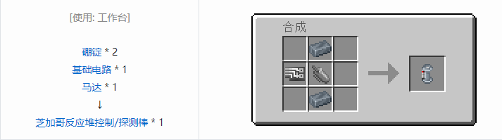 我的世界HBM的核科技模组专属合成表大全