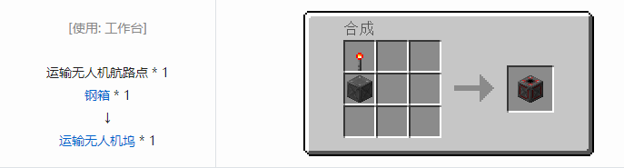 我的世界HBM的核科技模组无人机合成表大全