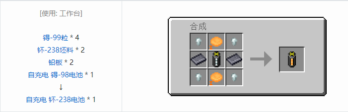 我的世界HBM的核科技模组储存合成表大全