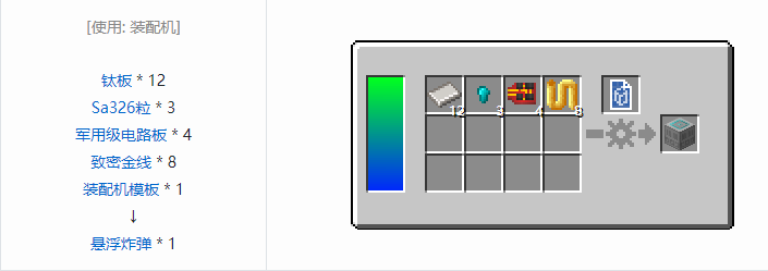 我的世界HBM的核科技爆炸物合成表大全