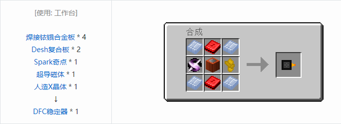 我的世界HBM的核科技多方块结构方块合成表大全