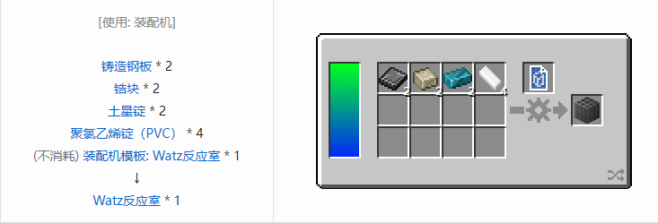 我的世界HBM的核科技多方块结构方块合成表大全