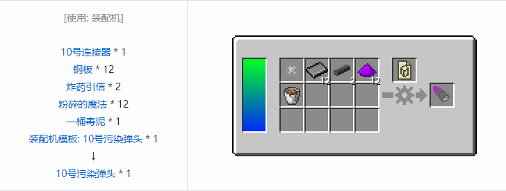 我的世界HBM的核科技导弹合成表大全