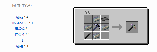 我的世界HBM的核科技工具合成表大全