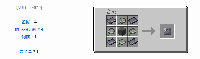 我的世界HBM的核科技工具合成表大全