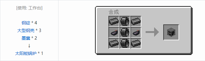 我的世界HBM的核科技模组功能性方块合成表大全