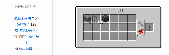 我的世界HBM的核科技模组功能性方块合成表大全
