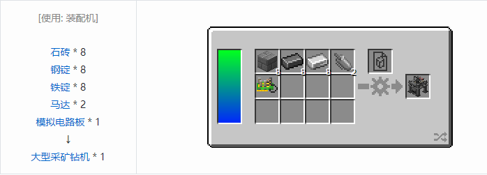 我的世界HBM的核科技模组功能性方块合成表大全
