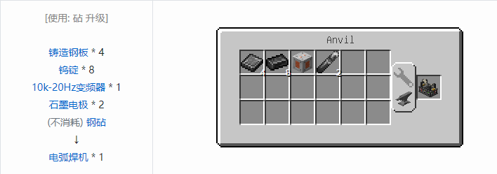 我的世界HBM的核科技模组功能性方块合成表大全