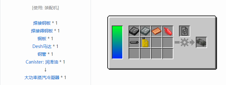 我的世界HBM的核科技模组功能性方块合成表大全