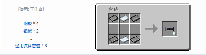 我的世界HBM的核科技模组管道与电线合成表大全