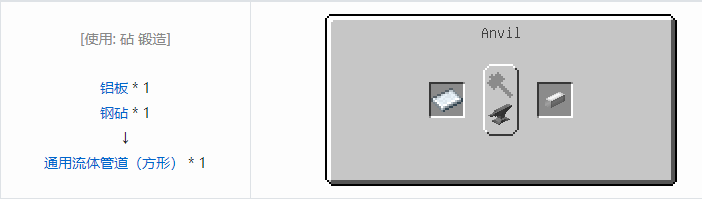 我的世界HBM的核科技模组管道与电线合成表大全