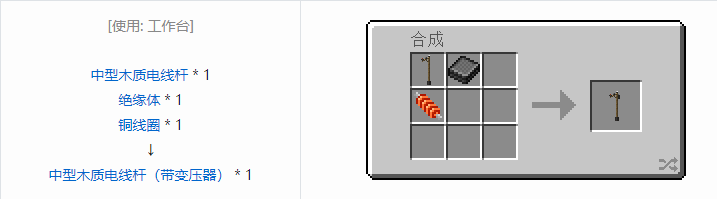 我的世界HBM的核科技模组管道与电线合成表大全