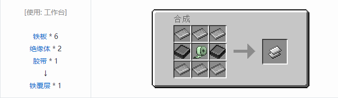 我的世界HBM的核科技模组护甲改装附件合成表大全