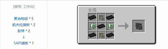 我的世界HBM的核科技模组护甲改装附件合成表大全