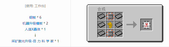 我的世界HBM的核科技模组机器升级合成表大全