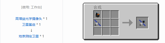 我的世界HBM的核科技模组卫星合成表大全