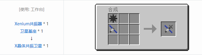 我的世界HBM的核科技模组卫星合成表大全