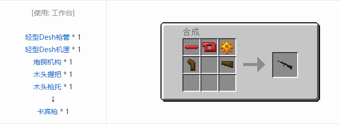 我的世界HBM的核科技模组武器合成表大全