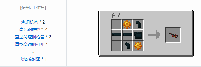 我的世界HBM的核科技模组武器合成表大全