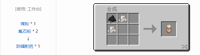 我的世界HBM的核科技模组药品合成表大全