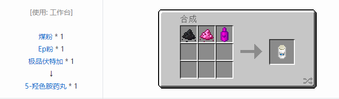 我的世界HBM的核科技模组药品合成表大全