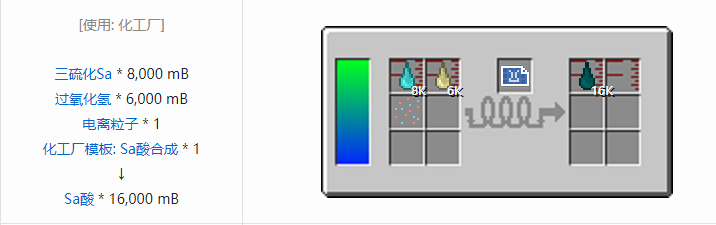 我的世界HBM的核科技模组液体气体合成表大全