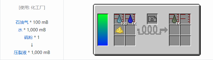 我的世界HBM的核科技模组液体气体合成表大全