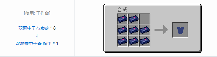 我的世界HBM的核科技模组装备合成表大全