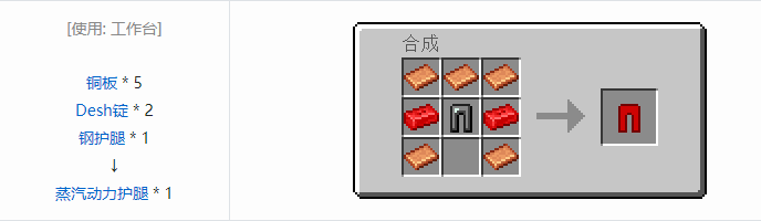 我的世界HBM的核科技模组装备合成表大全