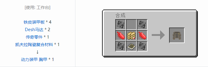 我的世界HBM的核科技模组装备合成表大全