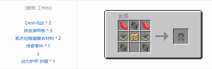 我的世界HBM的核科技模组装备合成表大全