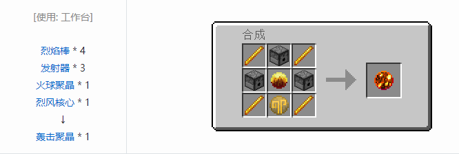 我的世界诡厄巫法聚晶合成表大全