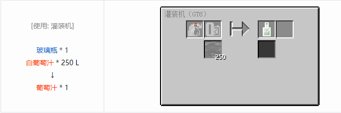 我的世界格雷科技6瓶装液体合成表大全