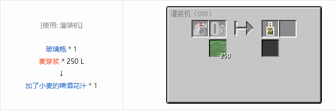 我的世界格雷科技6瓶装液体合成表大全